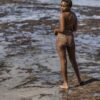 HIGH WAIST BIKINI BOTTOM - LEOPARD - Image 3