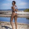 SEXY FULL PIECE SWIMSUIT- SHELLS - Image 4