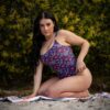 ELIZA ONE PIECE - NAVY ORCHID - Image 5