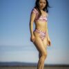 FONDA 80S BIKINI BOTTOM - WHT FLORAL - Image 3
